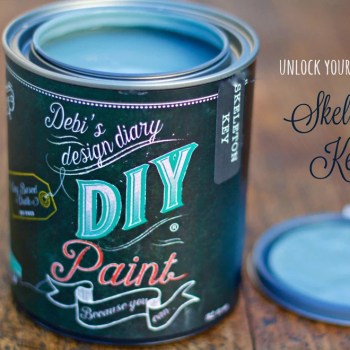 Skeleton Key - DIY Paint