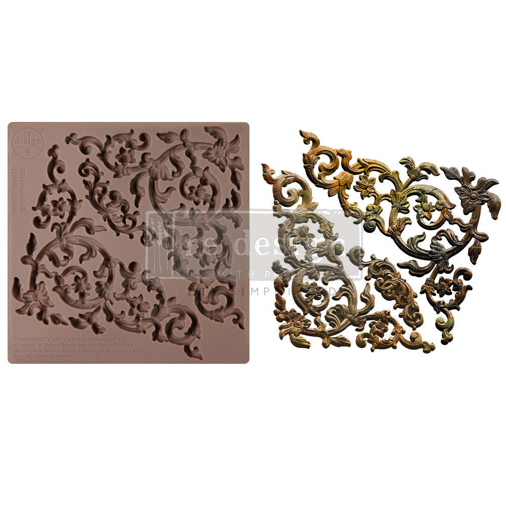 Corner Charm Decor Mould