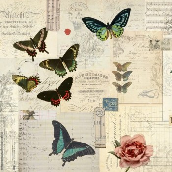 Butterfly Masterboard Decoupage Paper