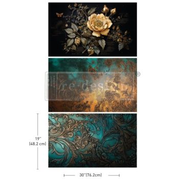 Petals Adorned Decoupage Decor Tissue Paper Pack