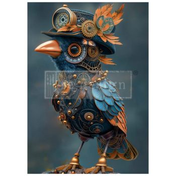 Azure Aviator A1 Decoupage Fiber Paper