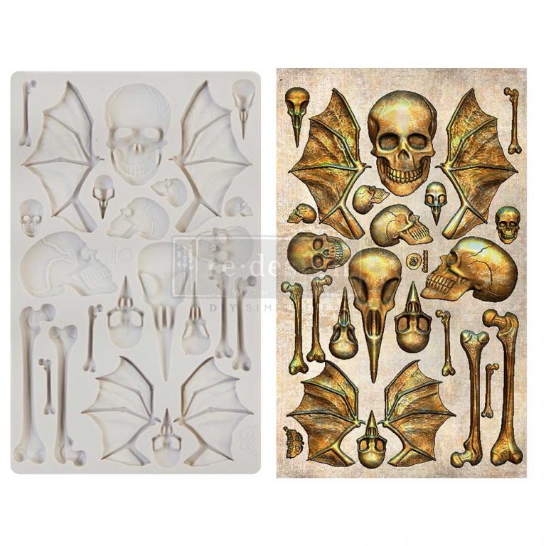 Wings & Bones Decor Mould