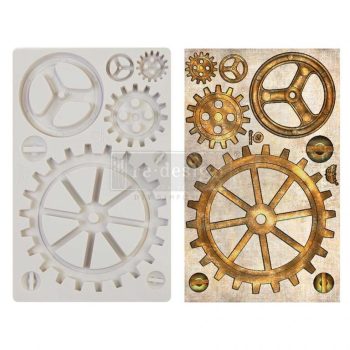 Large Gears Decor Mould