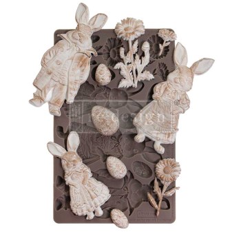 Springtime Bunny Decor Mould