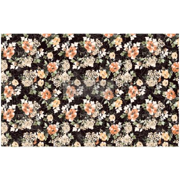 Midnight Amber Decoupage Tissue Paper