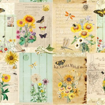 Botanical Masterboard Decoupage Paper