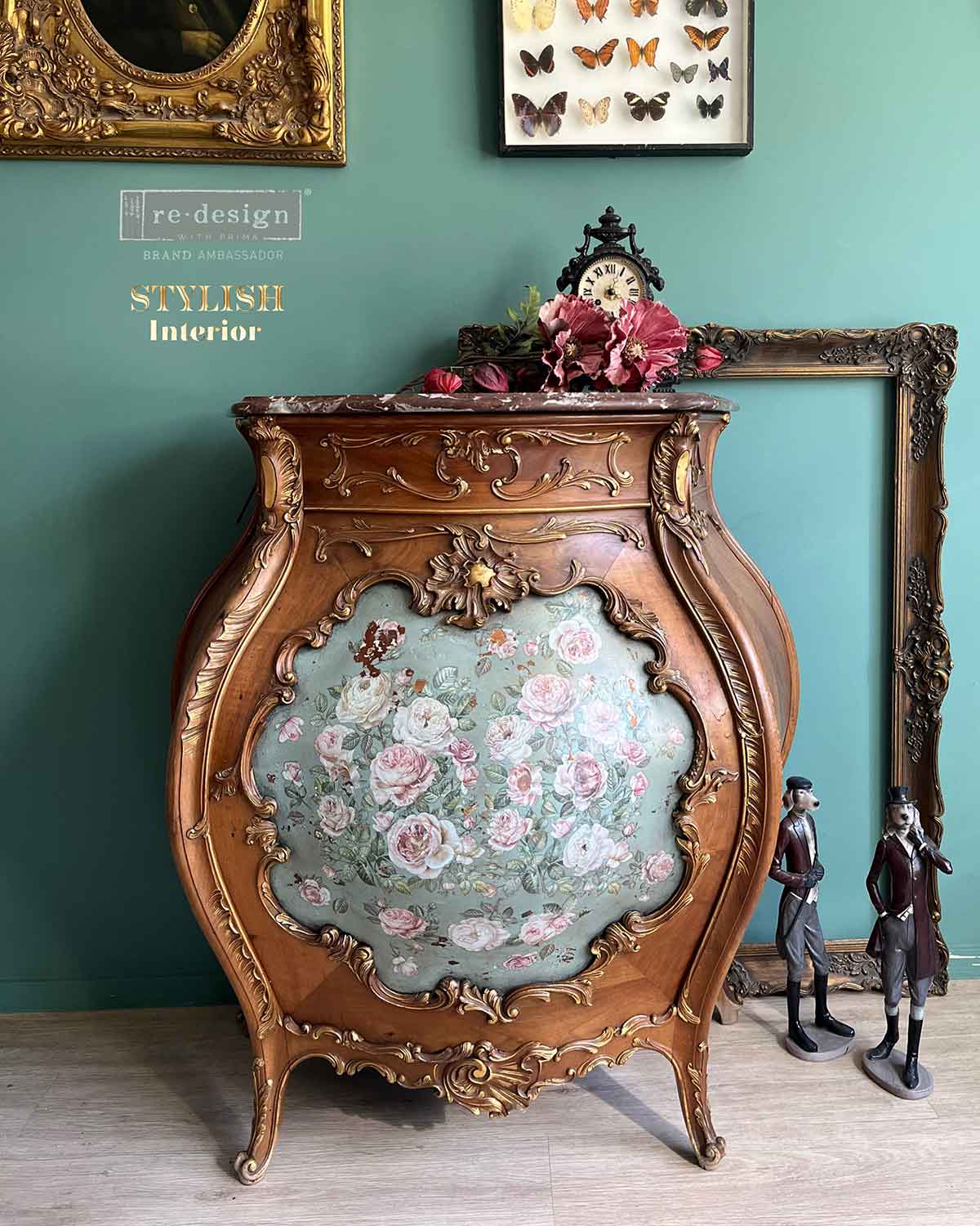 Blush Blossoms Design Transfer - Middy (8.5 x 11 in) - Image 2