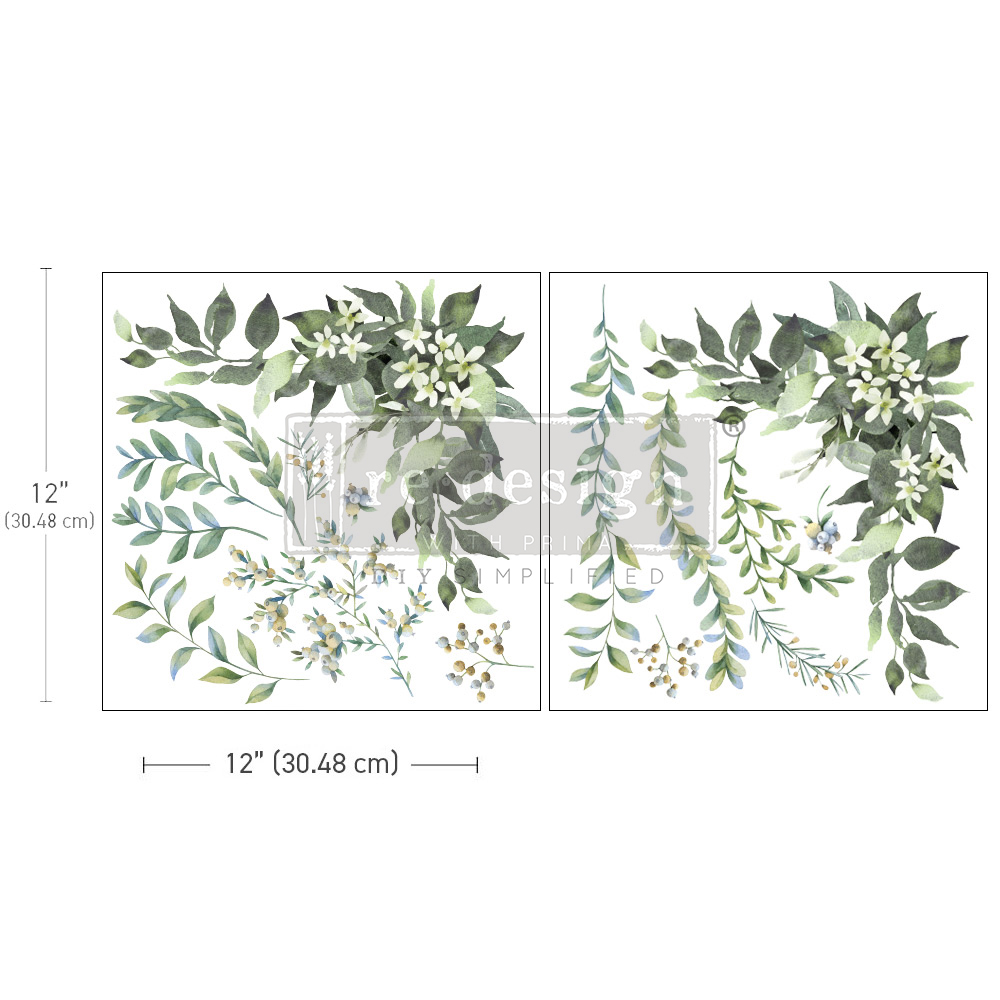 Country Charm Design Transfer - 12" x 12"