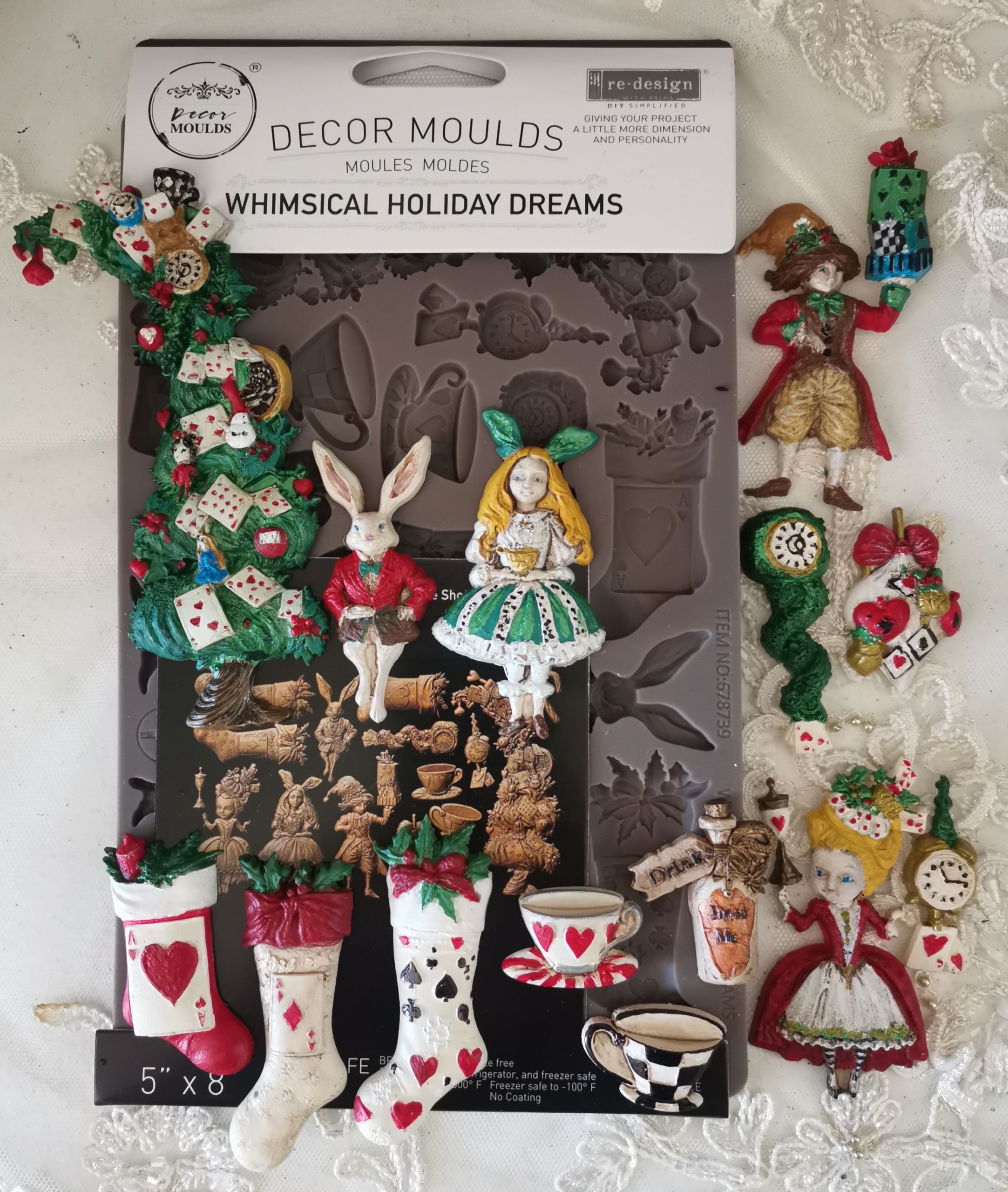 Whimsical Holiday Dreams Decor Mould - Image 3