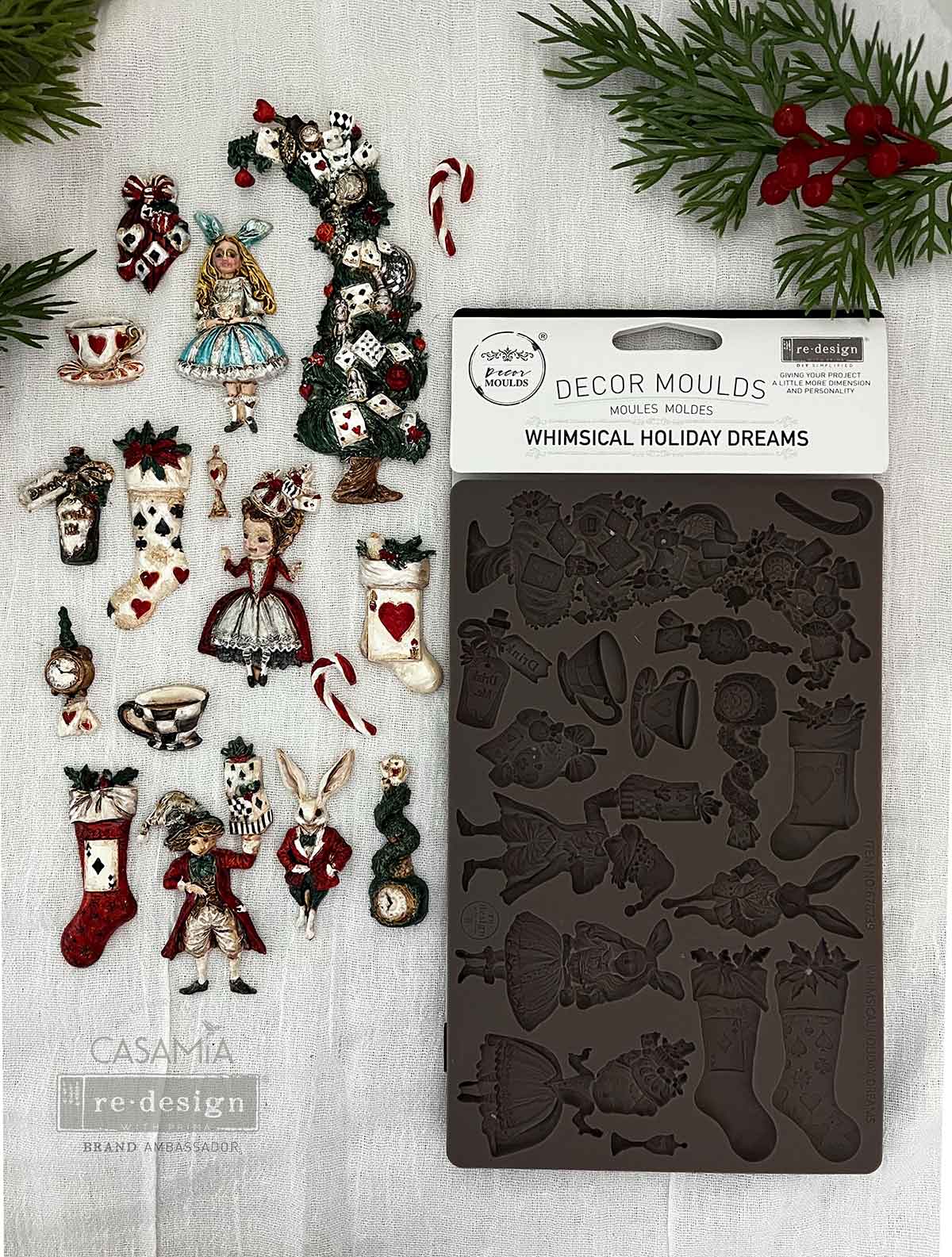 Whimsical Holiday Dreams Decor Mould - Image 7
