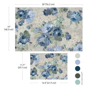 Meadow Melodies Double Delight Decoupage Fiber Paper Set