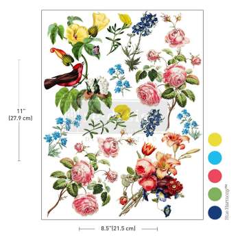 Rustic Romance H2O Transfer - (8.5 x 11 in)