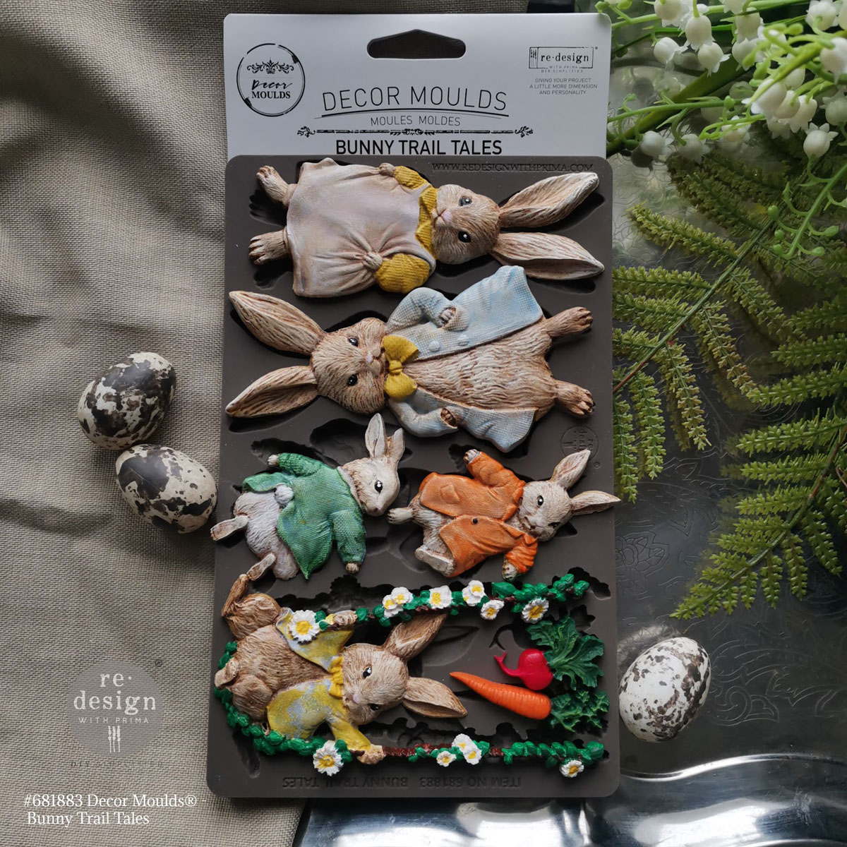 Bunny Trail Tales Decor Mould - Image 2