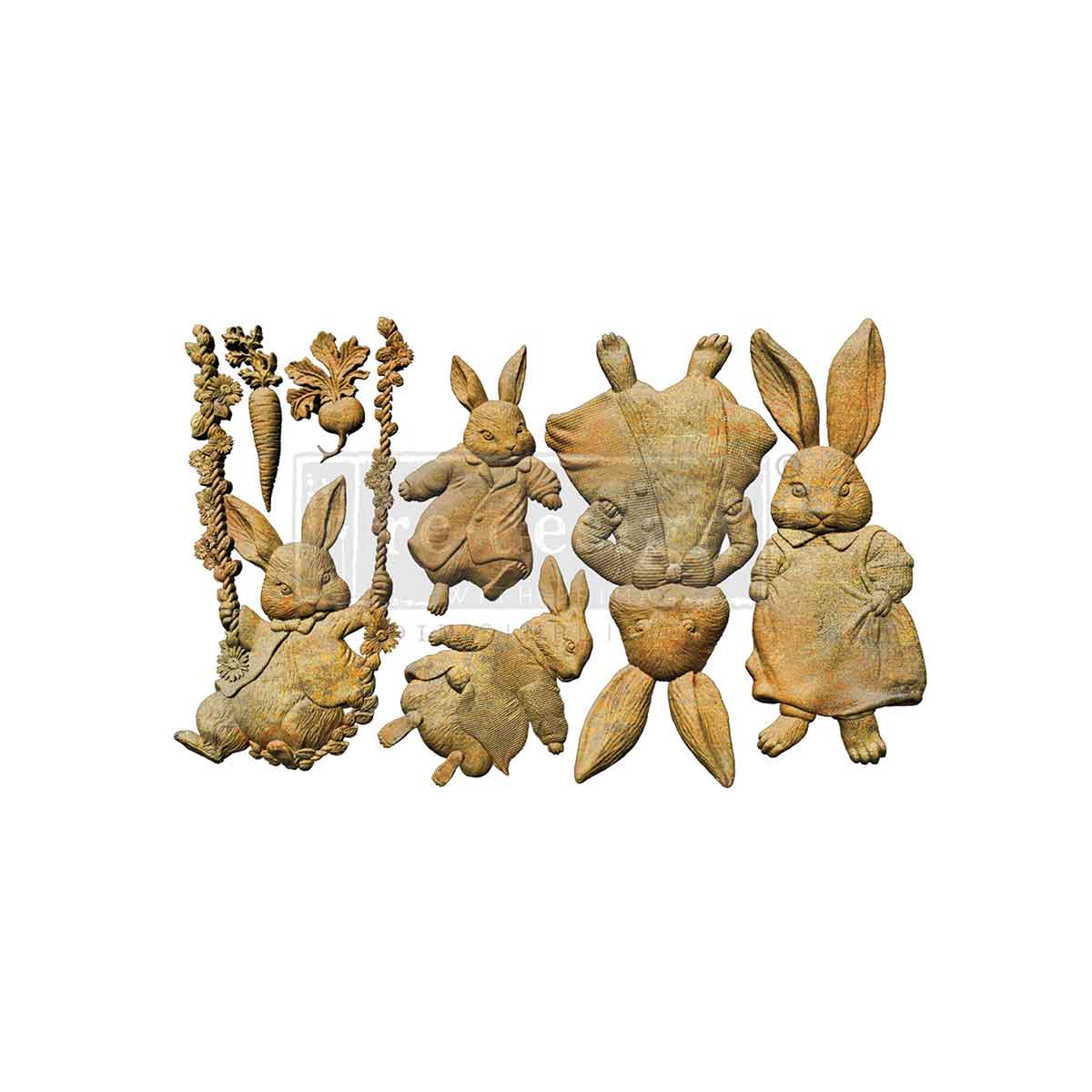 Bunny Trail Tales Decor Mould - Image 7