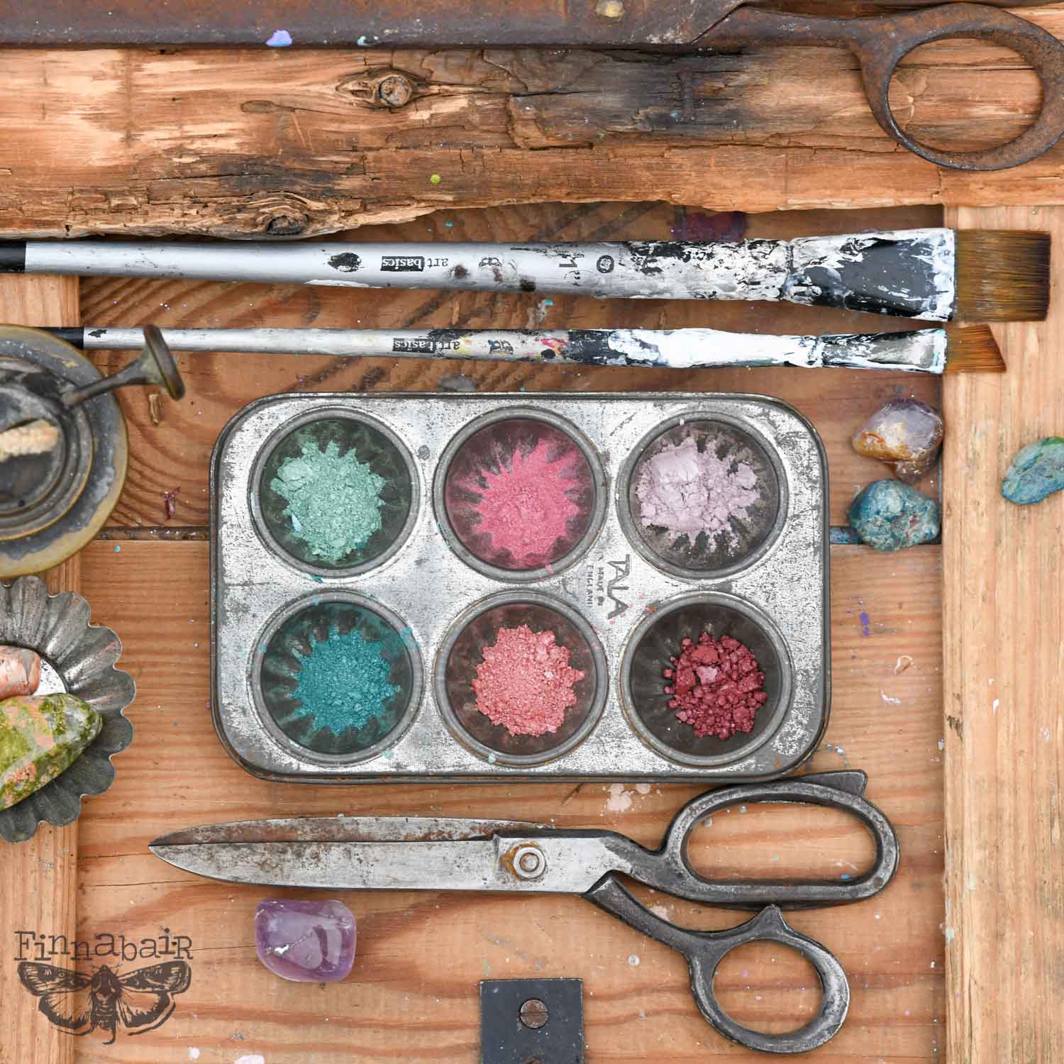 Vintage Roses Mica Powder Set - Image 4