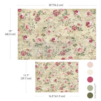Timeless Charm Decoupage Fiber Paper Set