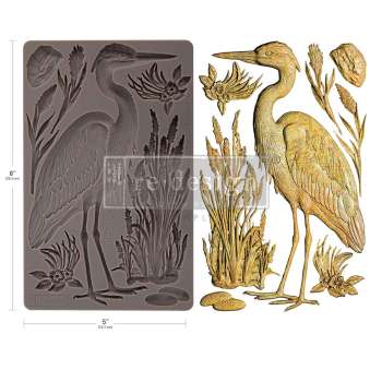 Feathered Stillness Decor Mould