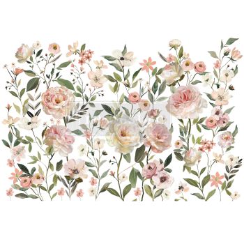 Blush Harmony Design Transfer - Large (24" x 35")