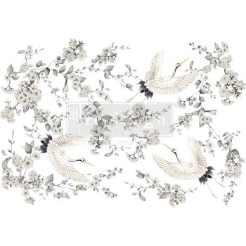 Silver Wings Design Transfer - Large (24" x 35")