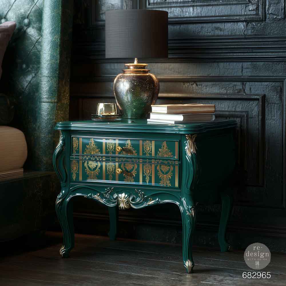 Chateau Filigree by Kacha Design Transfer (Gold Foil) - 18" x 24" - Image 2