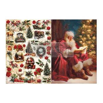 Everlasting Light A4 Decoupage Fiber Paper Pack