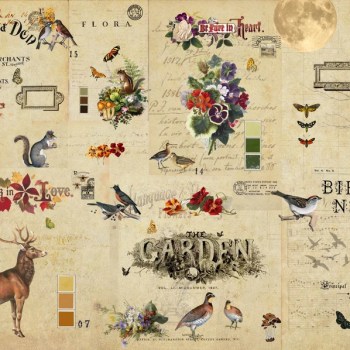 Fall Celebration Decoupage Paper