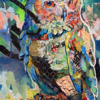 Brie's Owl Decoupage Paper