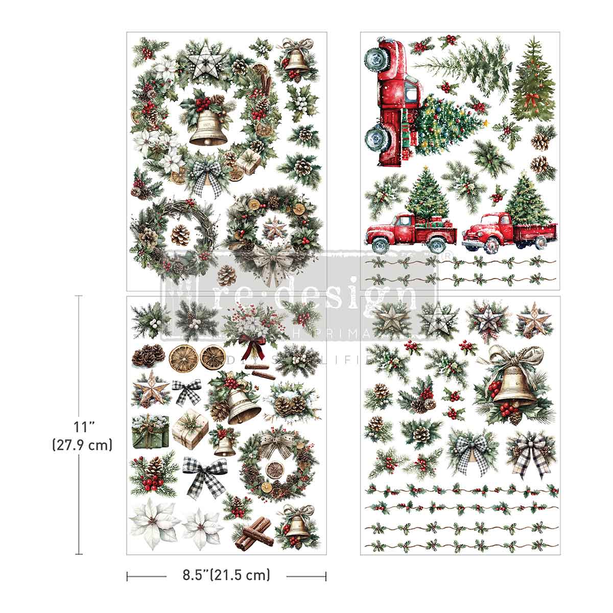 Home for the Holidays Design Transfer - Middy (8.5 x 11 in)