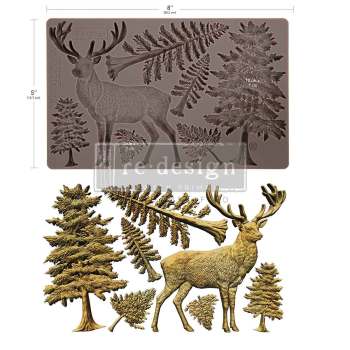 Stag of the Highlands Decor Mould